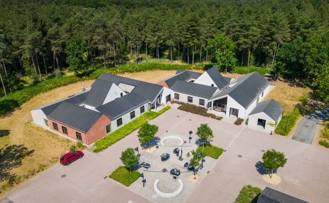 Luchtfoto Het GielsBos